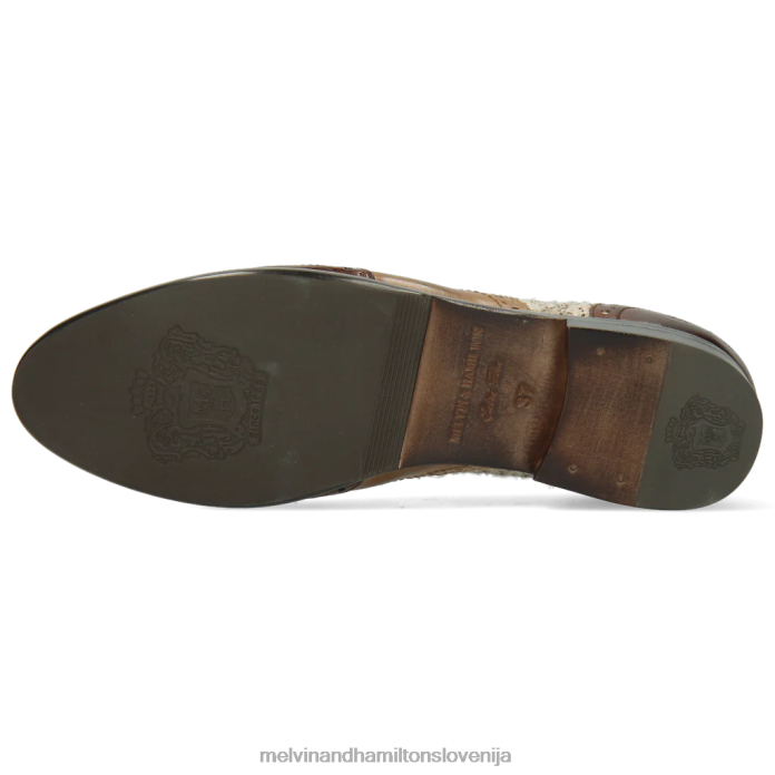 Melvin & Hamilton oxford čevlji rjav ženske selina 56 FLJ6L1285