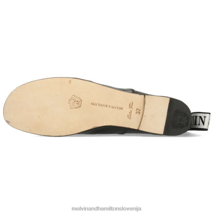 Melvin & Hamilton oxford čevlji Črna ženske šarenica 13 FLJ6L1287