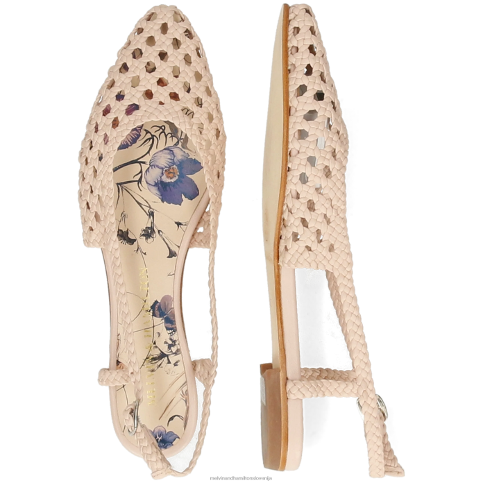 Melvin & Hamilton sandali bež ženske Alexa 27 FLJ6L1930