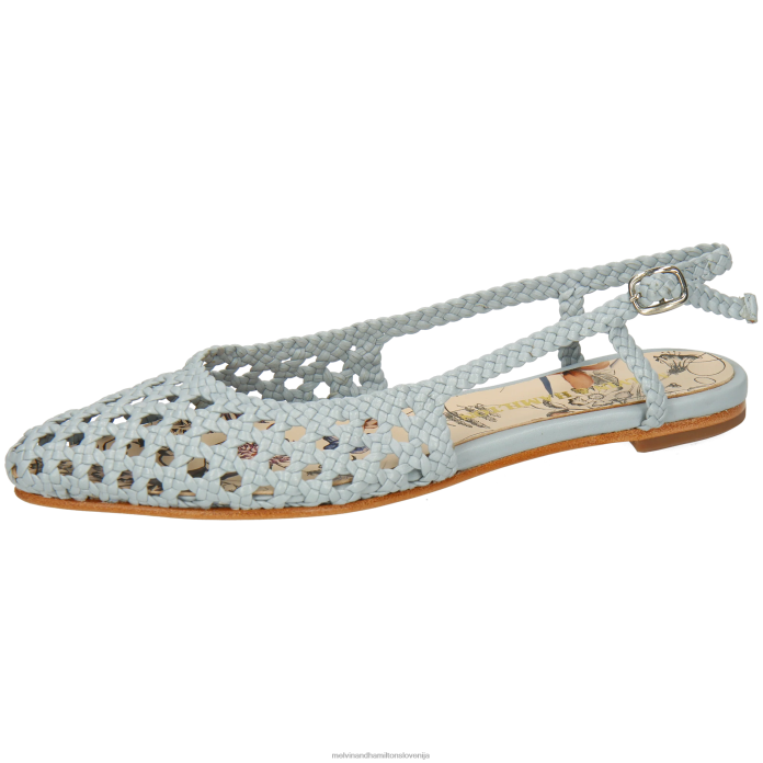 Melvin & Hamilton sandali modra ženske Alexa 27 FLJ6L1901