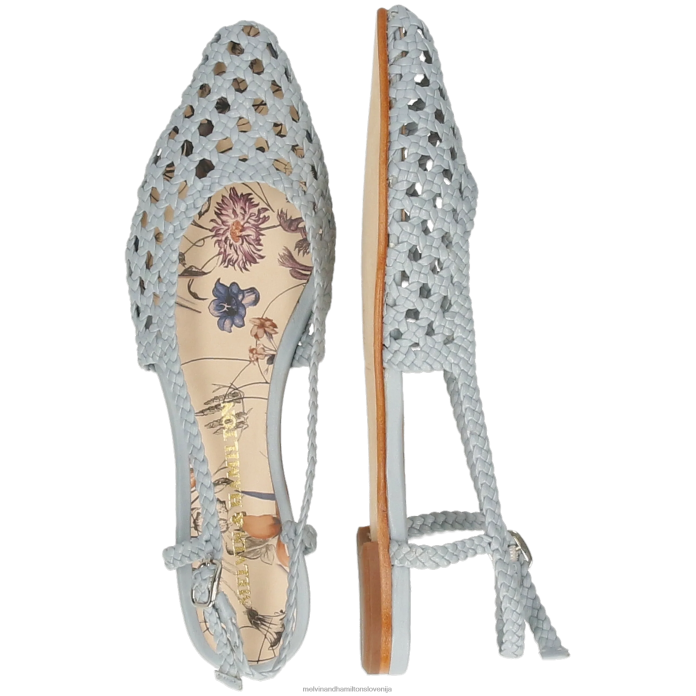 Melvin & Hamilton sandali modra ženske Alexa 27 FLJ6L1901