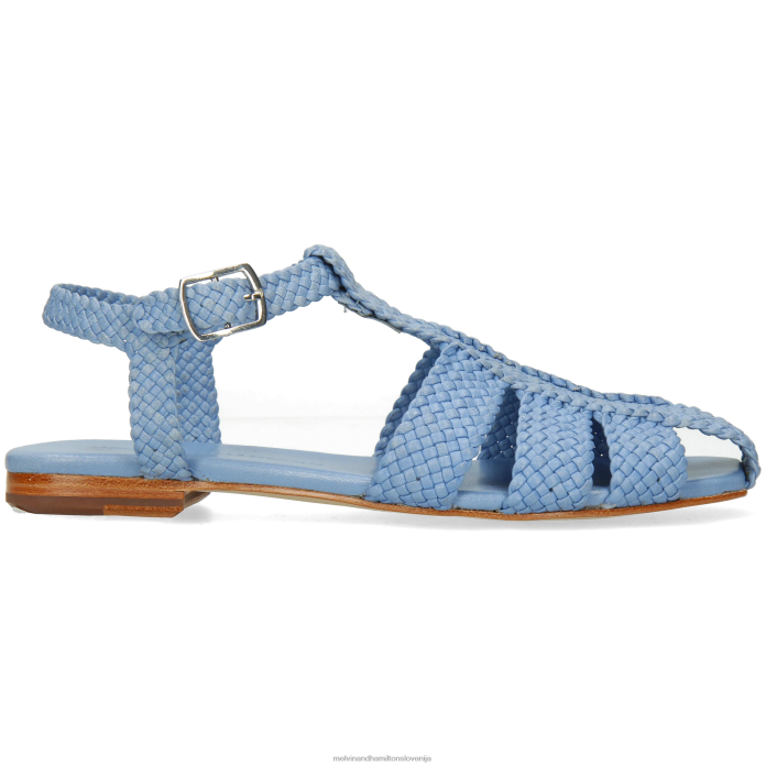 Melvin & Hamilton sandali modra ženske brooke 17 FLJ6L1897