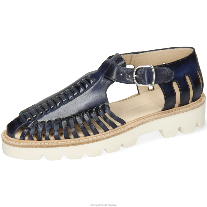 Melvin & Hamilton sandali modra ženske molly 17 FLJ6L1941