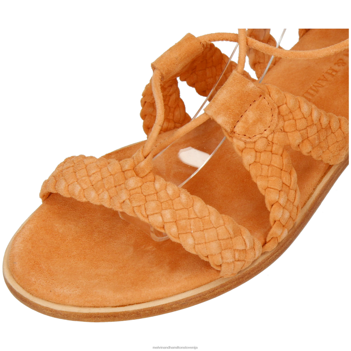 Melvin & Hamilton sandali oranžna ženske sandra 11 FLJ6L1906