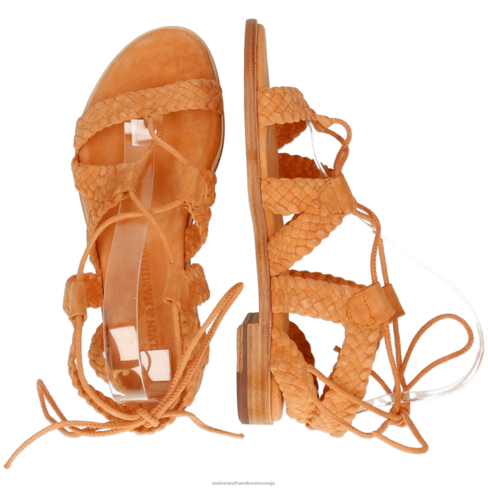 Melvin & Hamilton sandali oranžna ženske sandra 11 FLJ6L1906