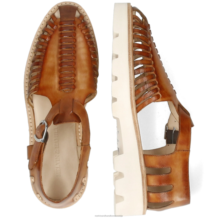 Melvin & Hamilton sandali rjav ženske molly 17 FLJ6L1936