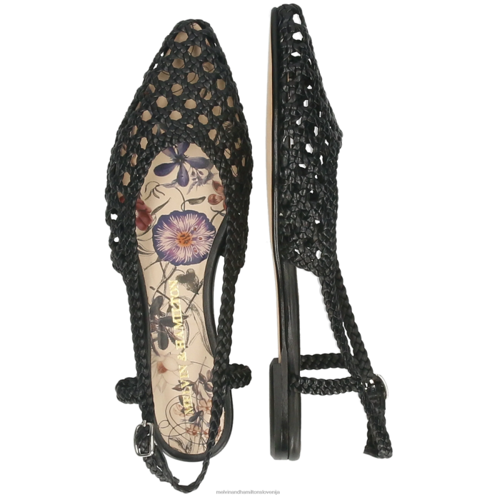 Melvin & Hamilton sandali Črna ženske Alexa 27 FLJ6L1904