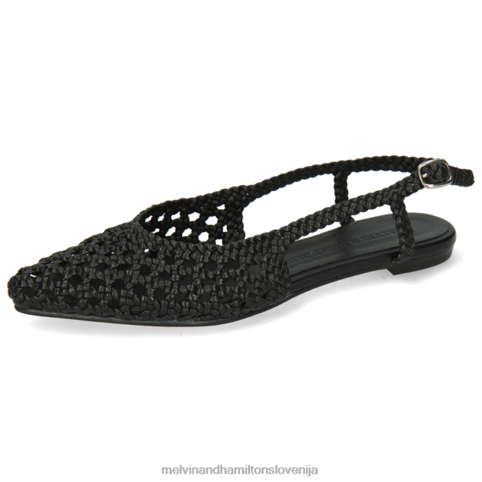 Melvin & Hamilton sandali Črna ženske Alexa 27 FLJ6L1918