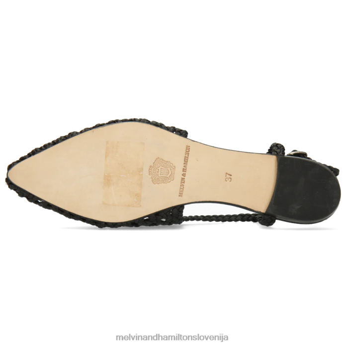 Melvin & Hamilton sandali Črna ženske Alexa 27 FLJ6L1918