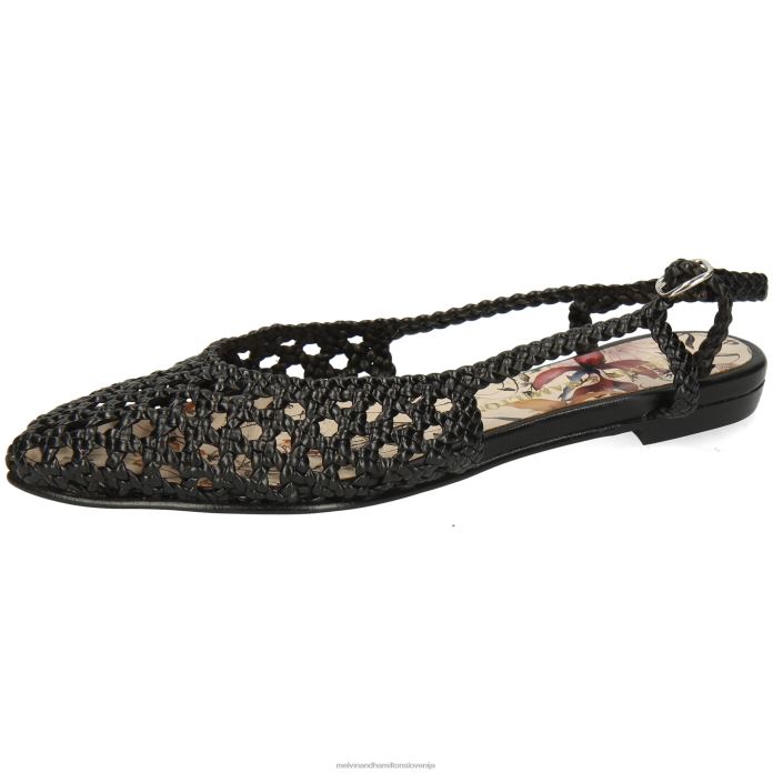 Melvin & Hamilton sandali Črna ženske Alexa 27 FLJ6L1927