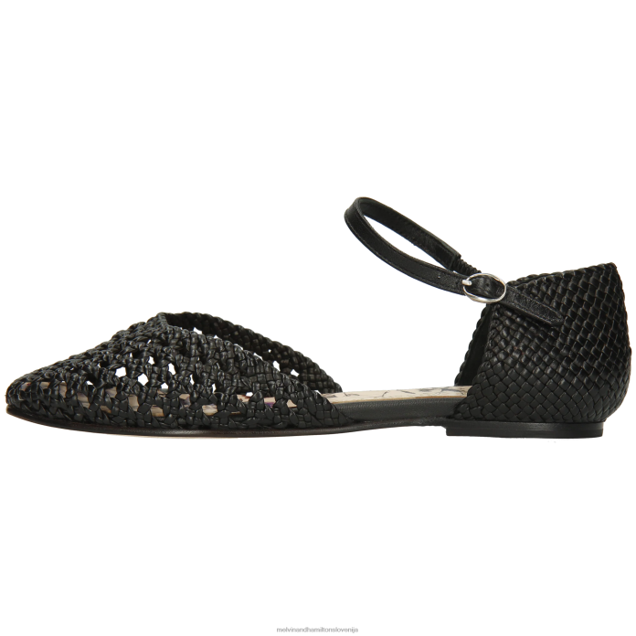 Melvin & Hamilton sandali Črna ženske melly 9 FLJ6L1937