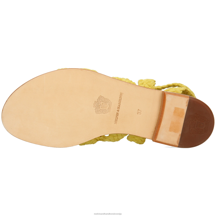 Melvin & Hamilton sandali rumena ženske sandra 11 FLJ6L1905