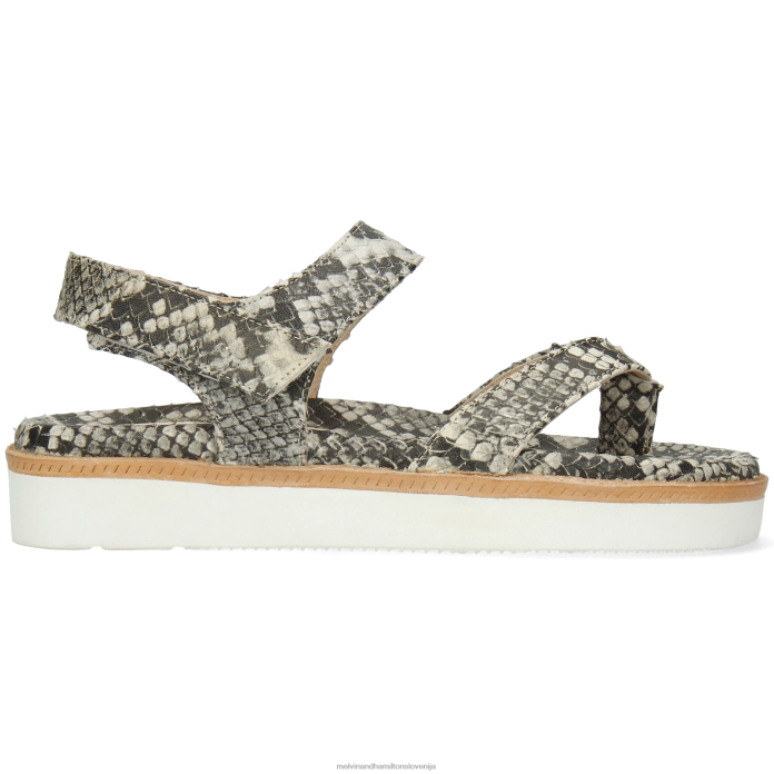 Melvin & Hamilton sandali siva ženske wilma 7 FLJ6L1932