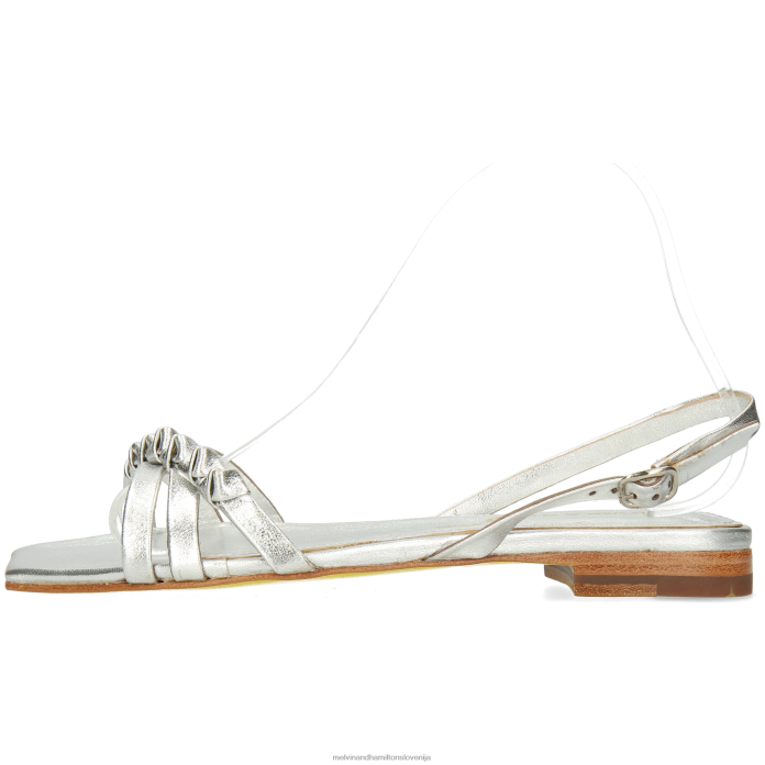 Melvin & Hamilton sandali srebro ženske brooke 1 FLJ6L1924