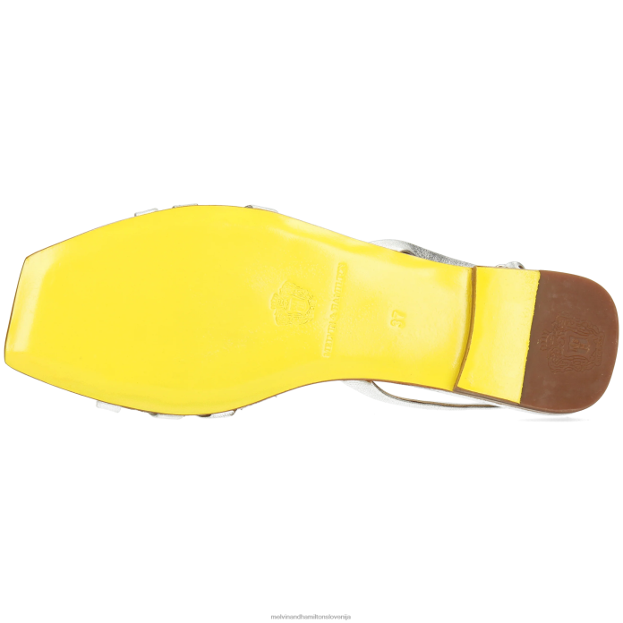 Melvin & Hamilton sandali srebro ženske brooke 1 FLJ6L1924