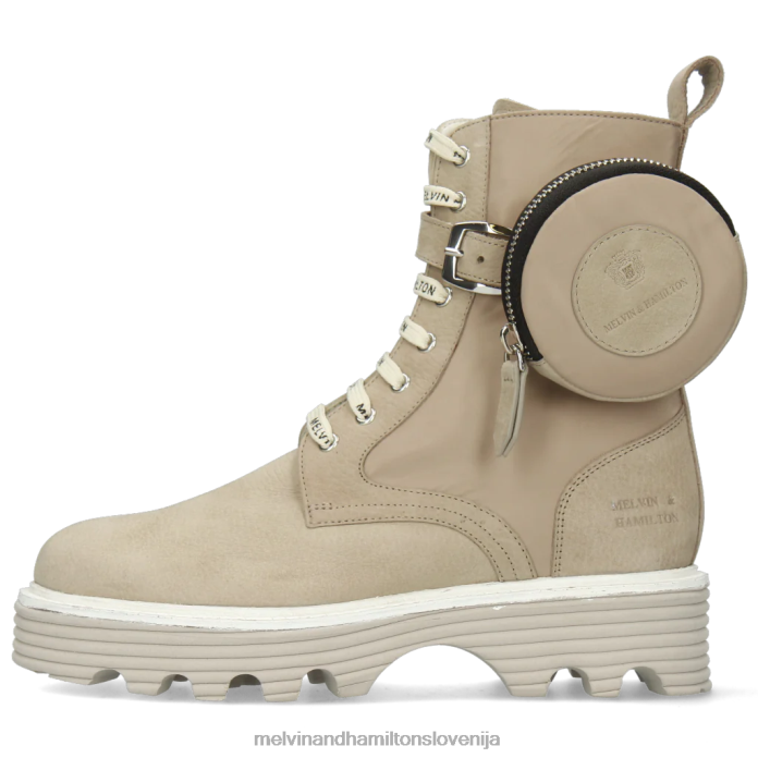 Melvin & Hamilton škornji bež ženske leonie 14 FLJ6L1204