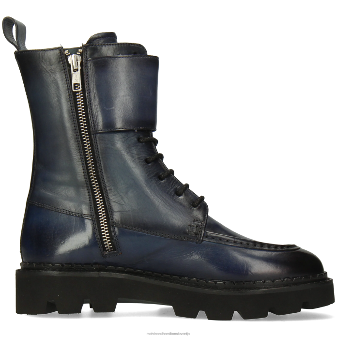 Melvin & Hamilton škornji modra ženske žad 37 FLJ6L1147
