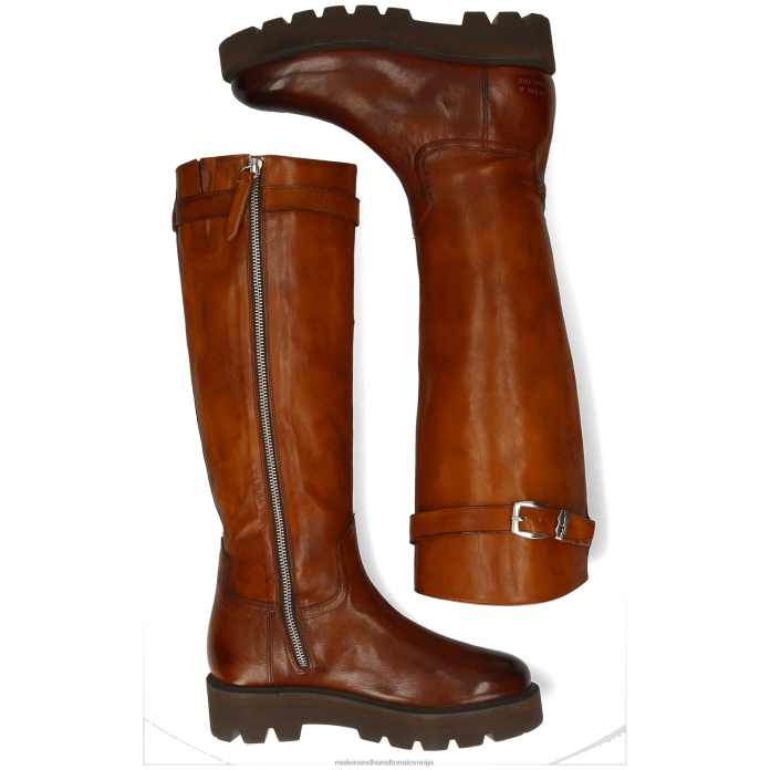 Melvin & Hamilton škornji rjav ženske leonie 9 FLJ6L1191