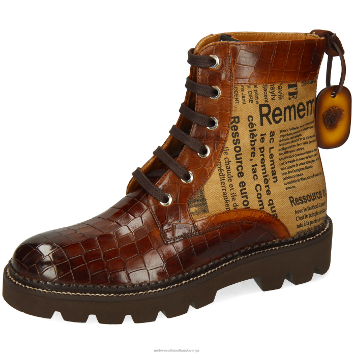 Melvin & Hamilton škornji rjav ženske marija 7 FLJ6L1180