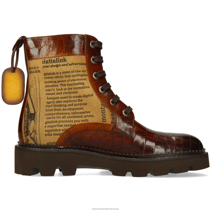 Melvin & Hamilton škornji rjav ženske marija 7 FLJ6L1180