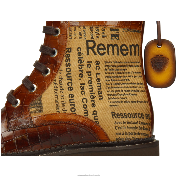 Melvin & Hamilton škornji rjav ženske marija 7 FLJ6L1180