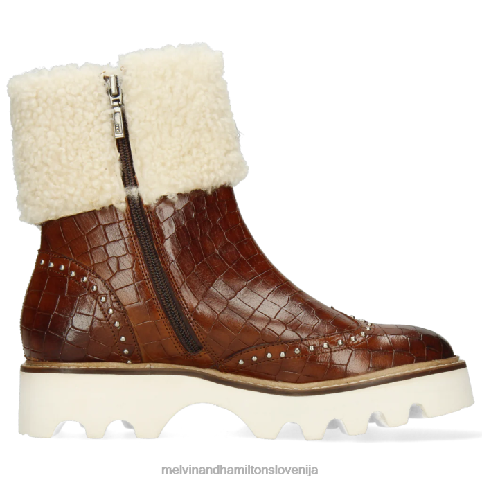 Melvin & Hamilton škornji rjav ženske sally 143 FLJ6L1213