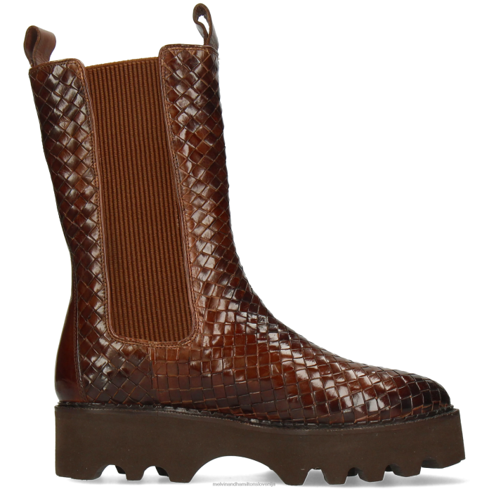 Melvin & Hamilton škornji rjav ženske sibilo 5 FLJ6L1215