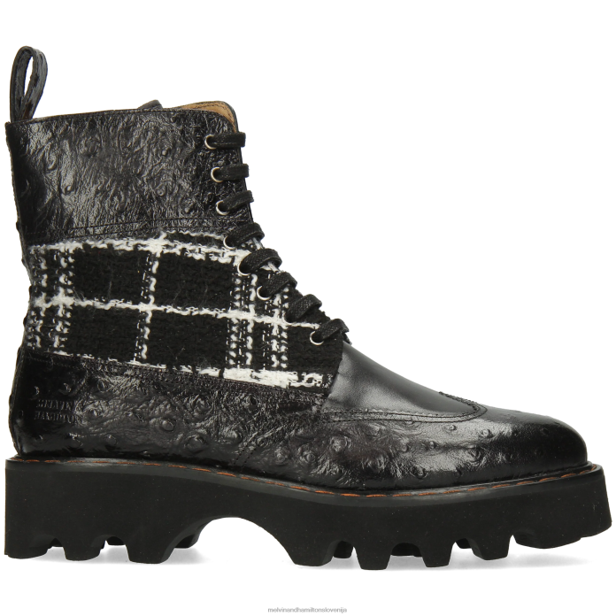 Melvin & Hamilton škornji Črna ženske megan 38 FLJ6L1187