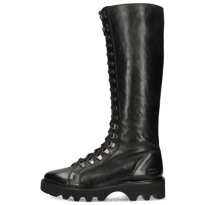 Melvin & Hamilton škornji Črna ženske selina 61 FLJ6L1179