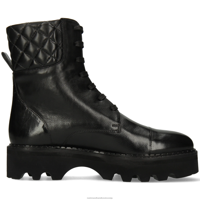 Melvin & Hamilton škornji Črna ženske sibilo 12 FLJ6L1153