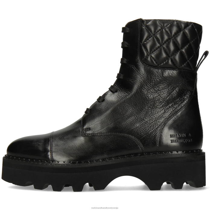 Melvin & Hamilton škornji Črna ženske sibilo 12 FLJ6L1153