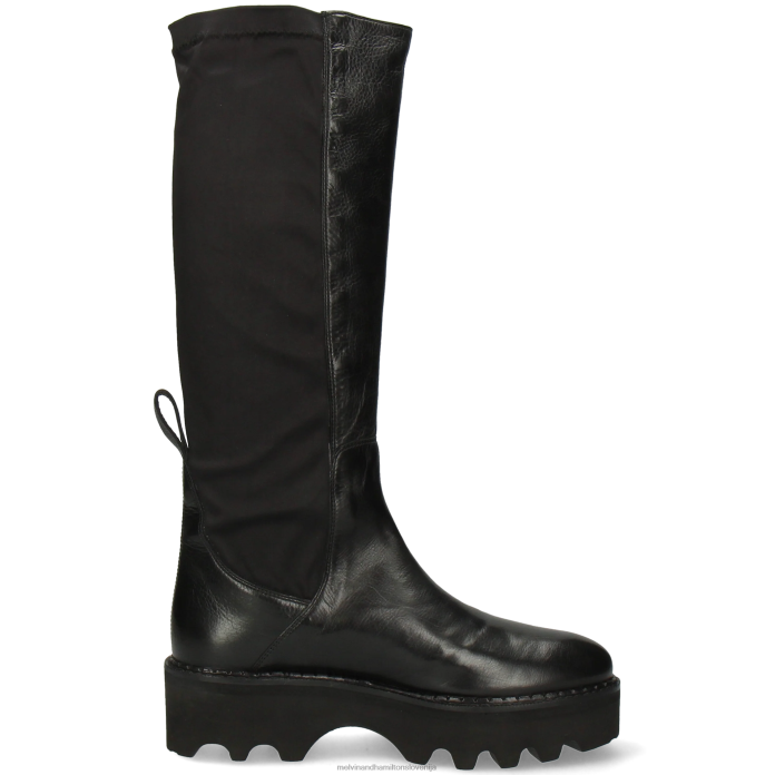 Melvin & Hamilton škornji Črna ženske sibilo 14 FLJ6L1212