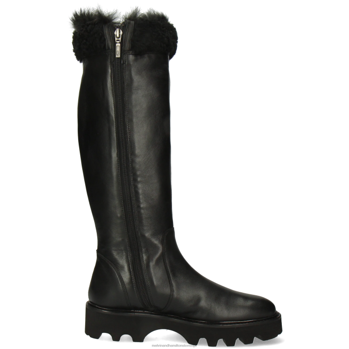 Melvin & Hamilton škornji Črna ženske susan 118 FLJ6L1181