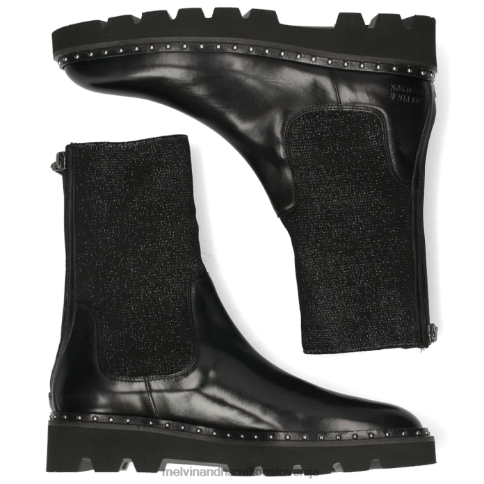 Melvin & Hamilton škornji Črna ženske susan 69 FLJ6L1169