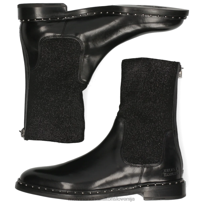 Melvin & Hamilton škornji Črna ženske susan 69 FLJ6L1192