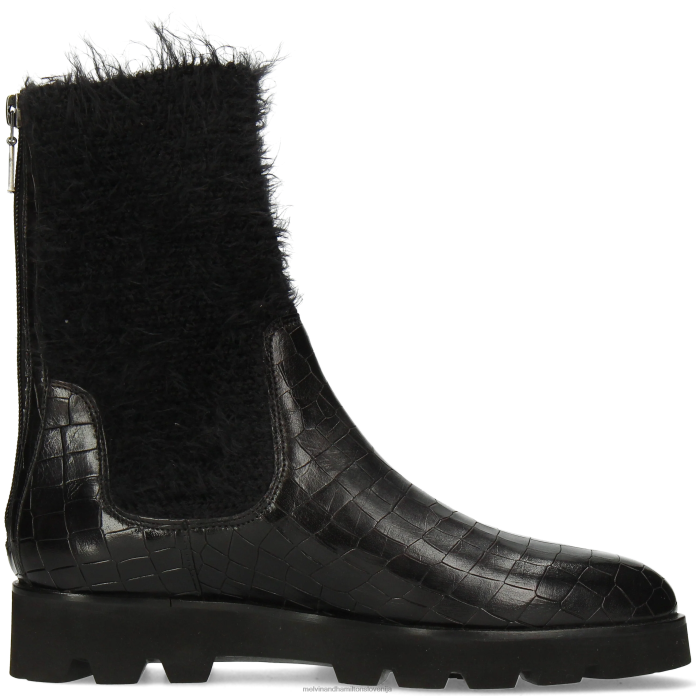 Melvin & Hamilton škornji Črna ženske susan 69 FLJ6L1221