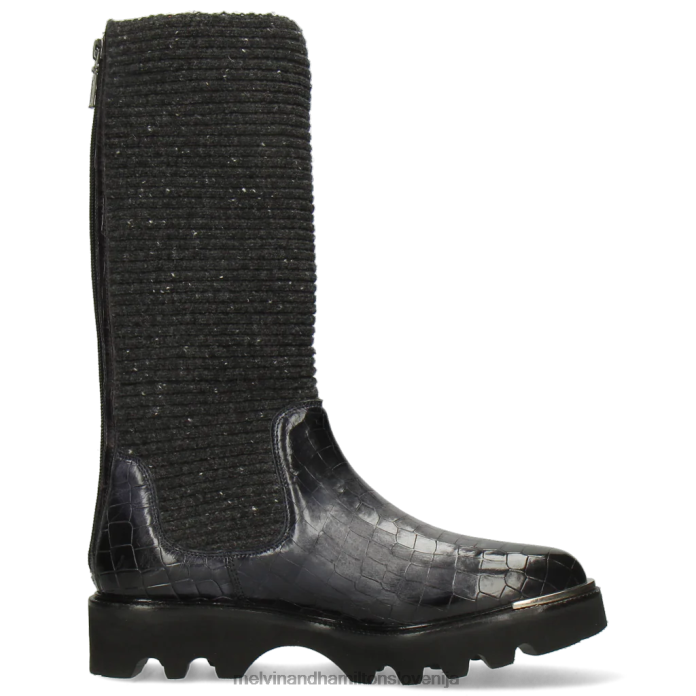 Melvin & Hamilton škornji siva ženske elena 9 FLJ6L1208