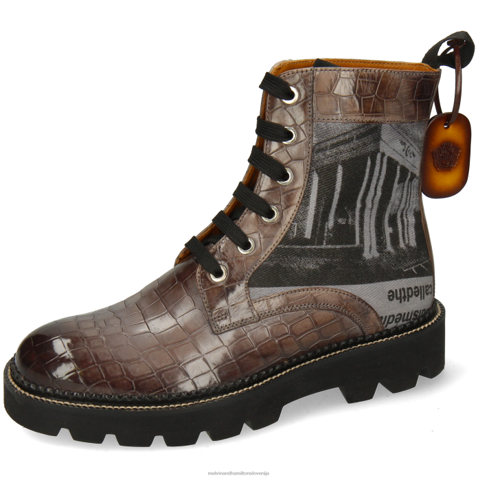 Melvin & Hamilton škornji siva ženske marija 7 FLJ6L1196