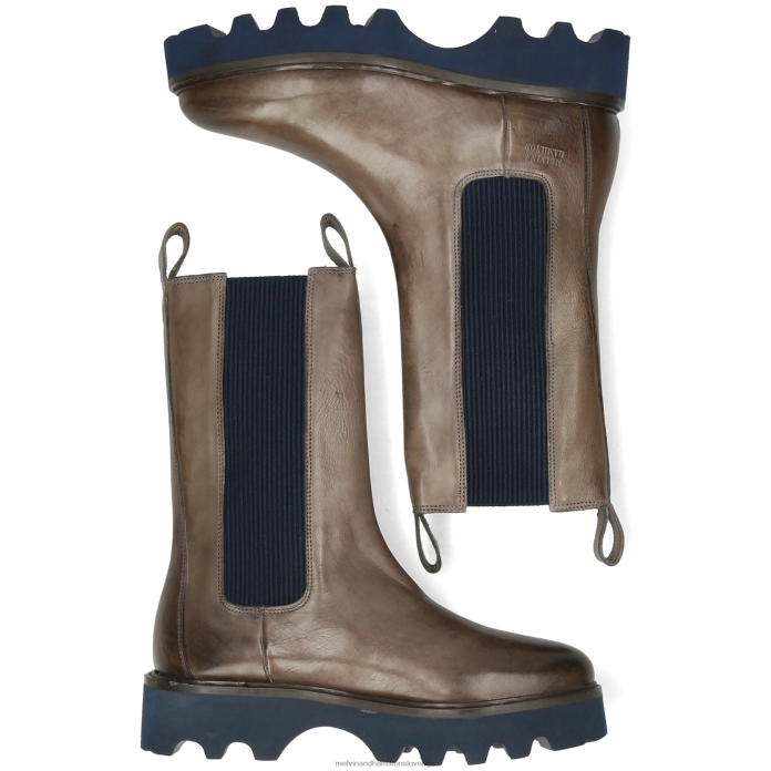 Melvin & Hamilton škornji siva ženske megan 14 FLJ6L1234