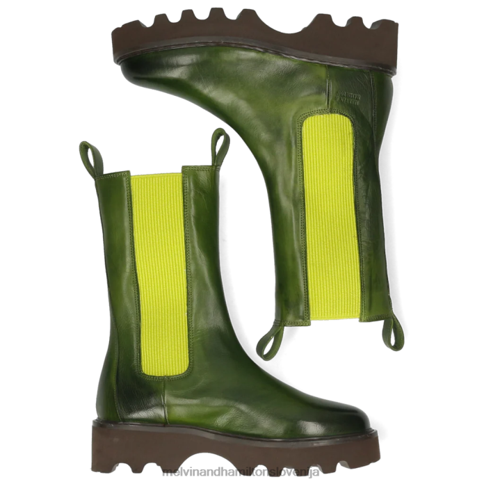 Melvin & Hamilton škornji zelena ženske megan 14 FLJ6L1257