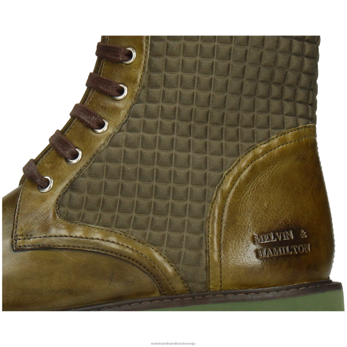 Melvin & Hamilton škornji zelena ženske selina 62 FLJ6L1205