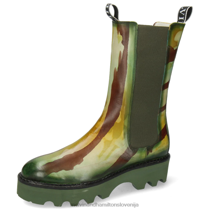 Melvin & Hamilton škornji zelena ženske sibilo 5 FLJ6L1218