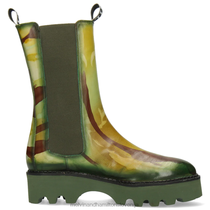 Melvin & Hamilton škornji zelena ženske sibilo 5 FLJ6L1218