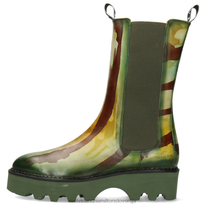 Melvin & Hamilton škornji zelena ženske sibilo 5 FLJ6L1218